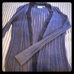 Lightweight slim cardigan sweater